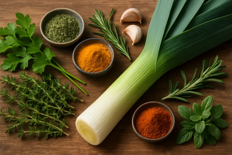 Beste kruiden bij prei