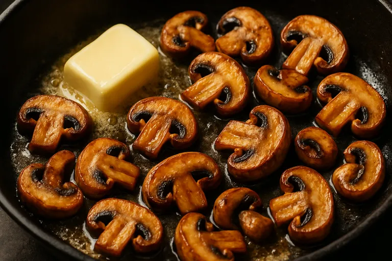 De basis: roomboter en champignons