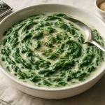 Romige spinazie à la crème met nootmuskaat: fluweelzacht comfort op je bord