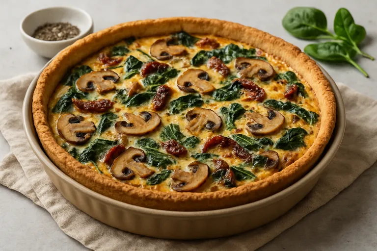 Wat is een glutenvrije hartige taart