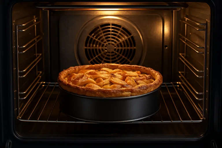 Appeltaart oven temperatuur en standen