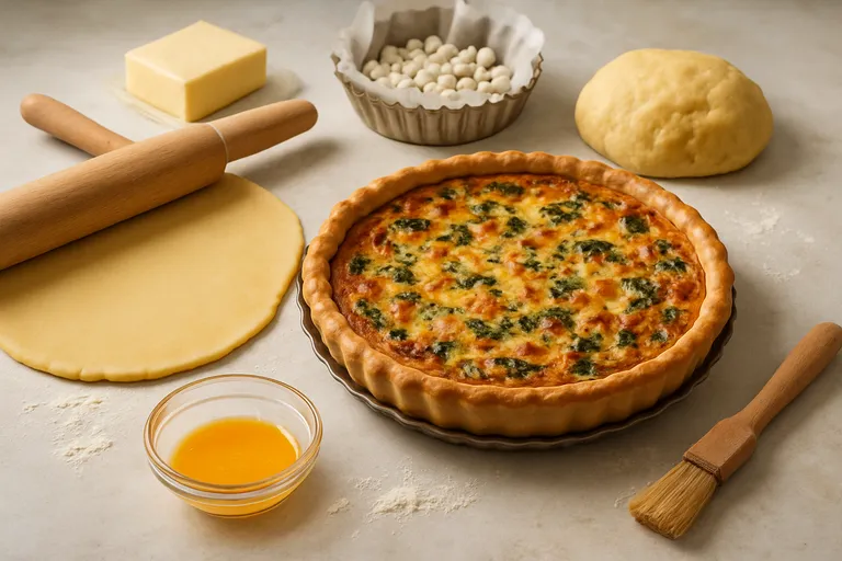 Knapperig en boterzacht: zo maak je het ideale deeg voor elke hartige taart