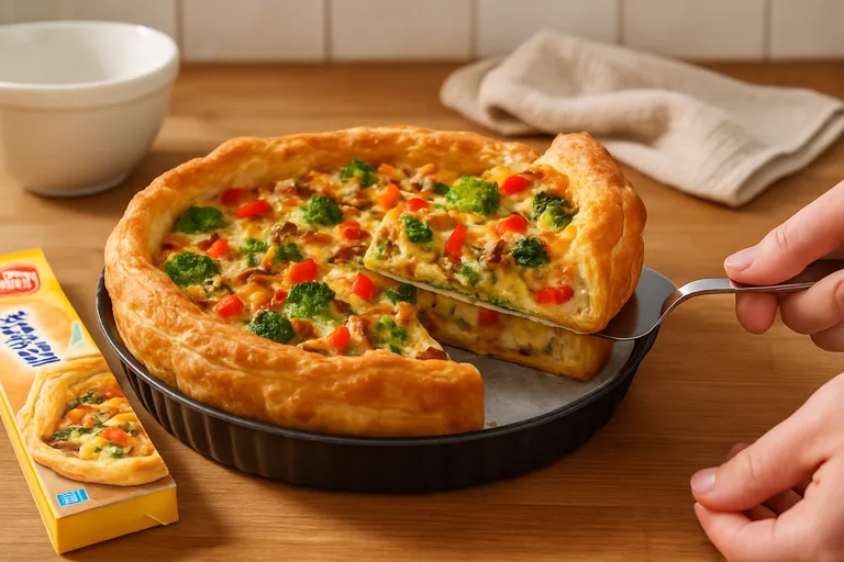 Stap-voor-stap: zo bak je een knapperige hartige taart