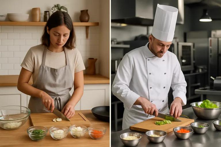 Toepassing in thuiskeuken en HORECA