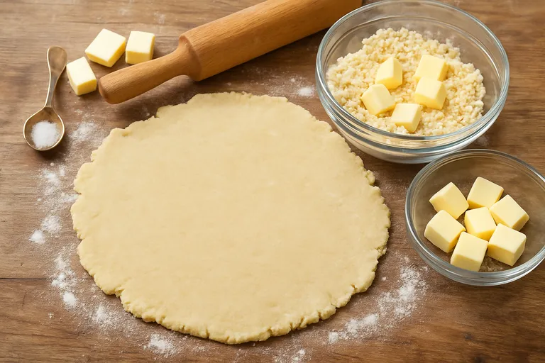 Wat is hartige taart deeg