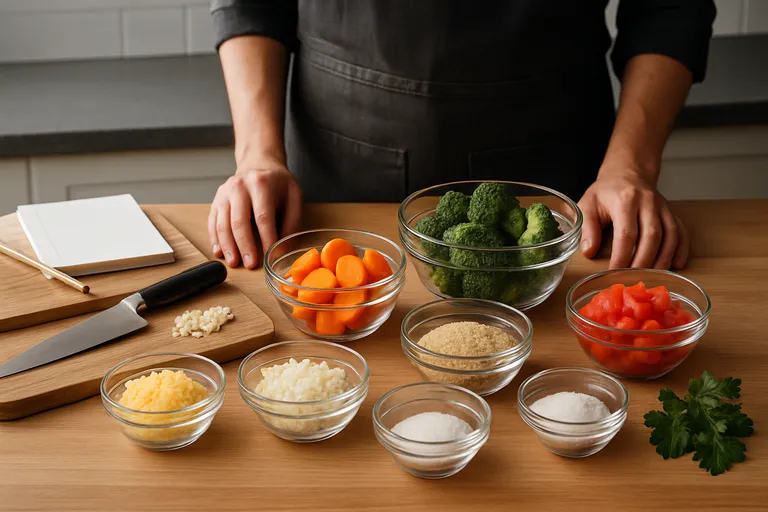 Zo zet je je mise en place op